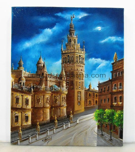 Lienzo de la giralda de Sevilla nº2