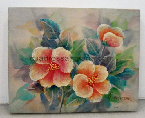 Lienzo de flores nº12